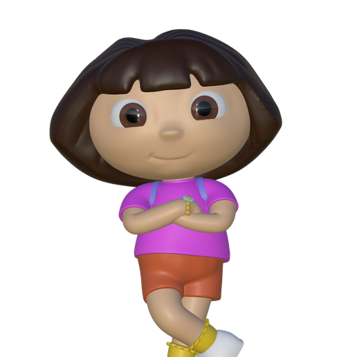 👾 Dora The Explorer・ STL File for 3D printing・Cults