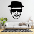 Breaking-bad-Sala.png Walter White Wall Sculpture