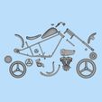 14.jpg Chopper custom biker motorcycle STL printable 3D print