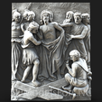 11.png 3D Model STL File for CNC Router Laser & 3D Printer Stations of the Cross Pack
