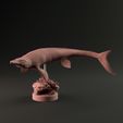 Tylosaurus_swimmingB_01.jpg Tylosaurus swimming 1-35 scale pre-supported