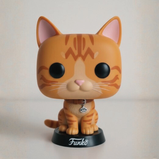 Funko Cat STL / Orange Cat