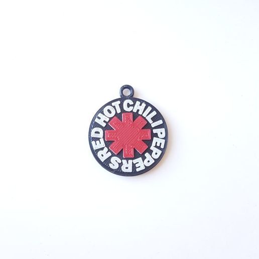 Stl File Keychain Red Hot Chili Peppers Template To Download And 3d Print Cults