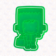 3.png Happy Halloween Costumes cookie cutter #3