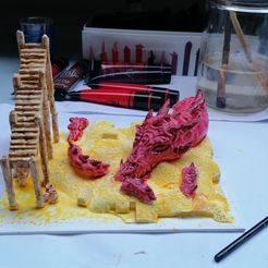 The Hobbit - Book Nook ( No Supports)