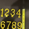 closeup-of-measurements.jpg BIRTHDAY CANDLE HOLDER WITH CHANGEABLE 2  INCH NUMBERS