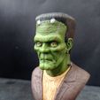 franko-1.jpg Frankenstein bust, Frankenstein's monster