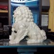 guardian lion or foo dogs 3d model