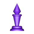 SimpleChessBishop.stl Pocket Chess