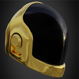 DaftPunk1Classic4.png Daft Punk Guy-Manuel Gold Helmet