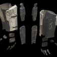 forearm.png Grapple Pilot Armor 3d print files