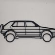 Décoration-murale-VW-Golf-2-Country.jpg Wall decoration VW Golf 2 country