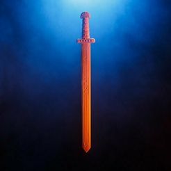 History-Vikings-3D-print-Sword-Prop.jpg Fichier STL gratuit Épée (Saison 4, Episode 13)・Design pour imprimante 3D à télécharger, 3DBROOKLYN
