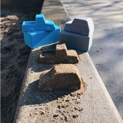 f6625531cfdf8741e7b29a63eefdc97d_preview_featured.jpg Free STL file Car Sand Molds・3D printer model to download