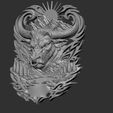 tt-6.jpg an aggressive bull head seamlessly