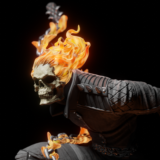 3.png Ghost Rider 1/6 Statue
