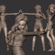 A18_ClayWIP_Previo.jpg Android 18 STL Ready for 3D Printing