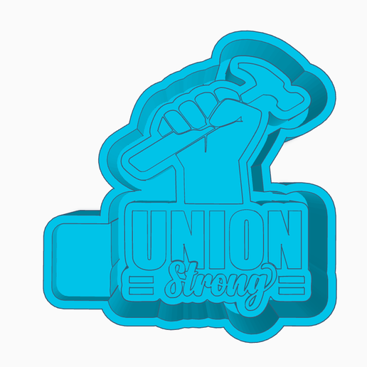 💪 Union Strong Freshie Housing・ STL File for 3D printing・Cults