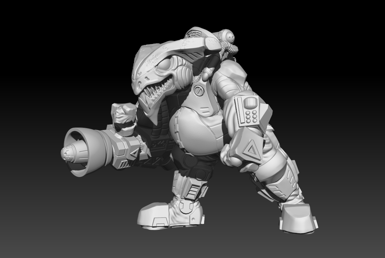 Preview3_1.png STL file The Shoal - Heavy Brawlers・3D printer design to download, El_Mutanto