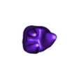 2nd molar_ur.stl maxilar con dientes