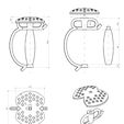 Drawings.jpg Smallsword Hilt for historical fencing (HEMA) VERSION 01 - OLD