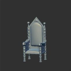 chair15a.jpg Free STL file accecories diorama chair15・3D printable design to download
