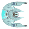Runway-Submarine1.png USS Prodigy / USS Protostar Startbahn U-Boot Modell | Star Trek Prodigy | von Collins Creations 3D