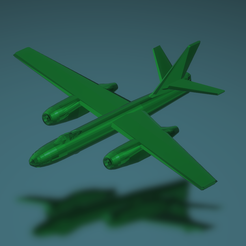 il28new.png Archivo STL gratis Ilyushin Il-28 "Beagle" (en inglés)・Modelo para descargar y imprimir en 3D