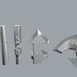 skyrim.jpg The Lunar Steel War Axe from skyrim 3D print model // Hacha de guerra de skyrim para impresión 3d