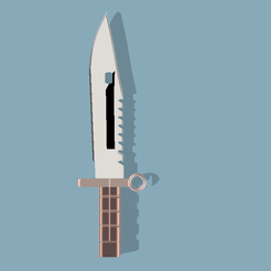 Cuchillo-Combate-3.png Fichier STL Couteau de combat・Plan pour imprimante 3D à télécharger