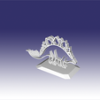 stegosaurus1.png Stegosaurus - Dinosaur toy Design for 3D Printing