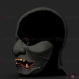 001h.jpg Ghost Of Tsushima - The Sakai Mask - Samurai Cosplay Mask