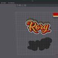 1.jpg "Rory" Name Lightbox, Led lamp