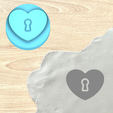 heartlock01.png Stamp - Love and romance