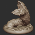 Dune_Worm_figurine.png Gusano de las dunas -Shai-Hulud- Modelo 3D
