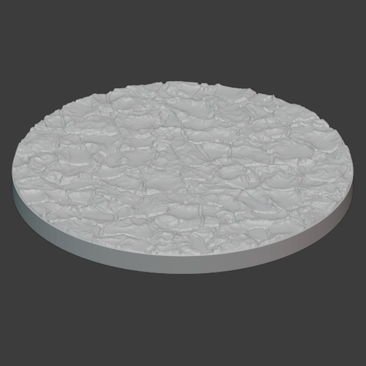 CrackedMud-03.png Basic Cracked Mud (25mm Base)