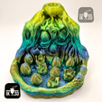 9.png Xenomorph Egg Incense Burner / 3MF Included / No Supports