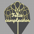 1.png pack of happy birthday and special occasions toppers x 15.