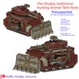 UniKhorne-Hunting-Animal-3.png The Chubby UniKhorne Hunting Animal Tank Parts ONLY