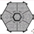 4-Nuts-Sorter-and-Organizer-Closed-Top-View.jpg Trieur et organisateur d'écrous hexagonaux avec tiroirs rotatifs