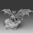 2.png Dragon's Lair miniatures - Dragon on rocks 2