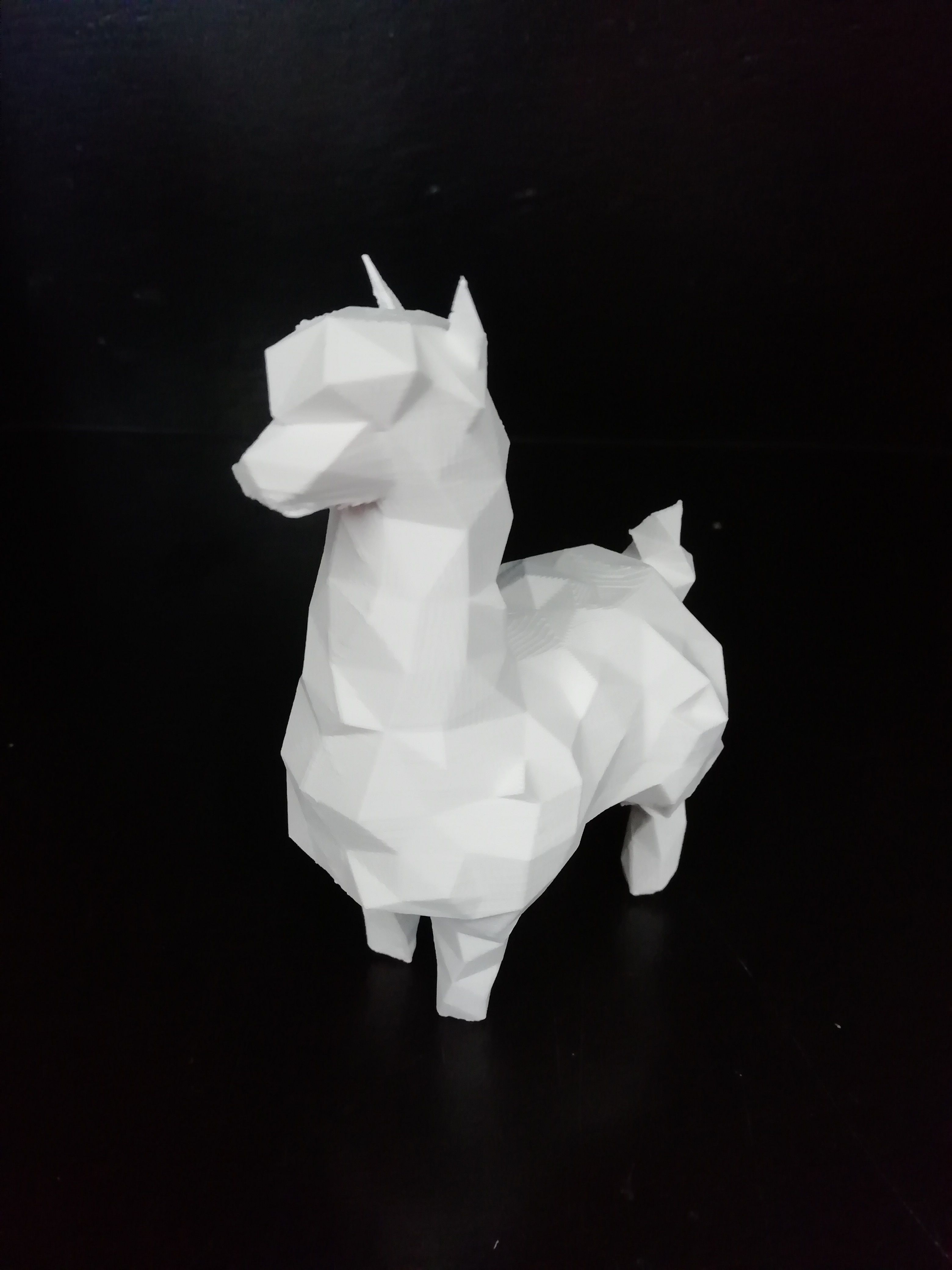alpaca_01.jpg Download STL file Low poly alpaca • Object to 3D print, eAgent