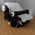 B005.JPG Toilet paper dispenser on a 3D printer