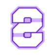 Varsity S.stl Archivo STL Varsity Style Letter S Cookie Cutter・Plan para descargar y imprimir en 3D