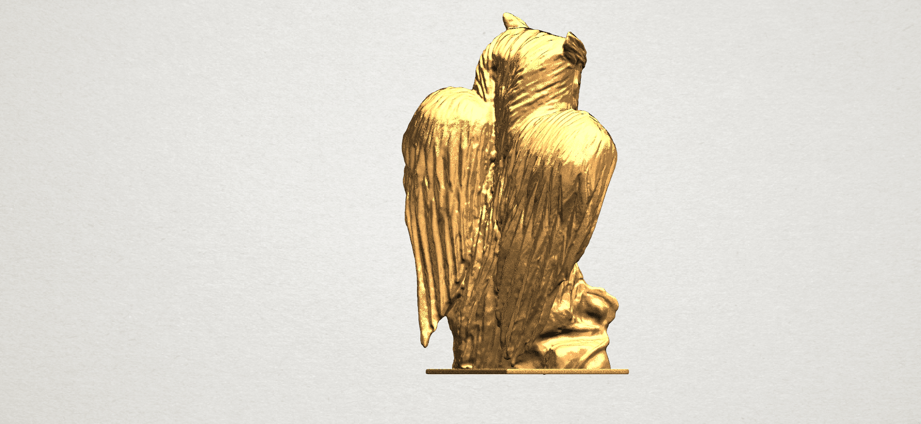 Owl (ii) A05.png Download free file Owl 02 • 3D print design, GeorgesNikkei