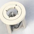 rend3.jpg Motorized Turntable Rotating Platform Nema17 100mm 3D print