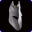 z54.png Kitsune Demon Fox Mask Mascara de Zorro Kitsune 5