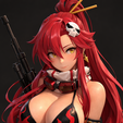 yoko03.png 3D-печать бюста Йоко Литтнер