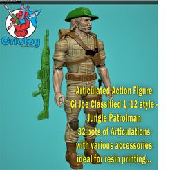 capa-gi-joe.jpg Articulated Action Figure Gi Joe Classified 1/12 style - Jungle Patrolman