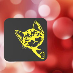 3D_Builder_24_3_2023_01_22_58-removebg-preview.png STL file inlaid cat cup holders・3D printable model to download
